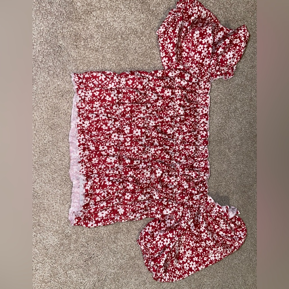 SHEIN cropped blouse